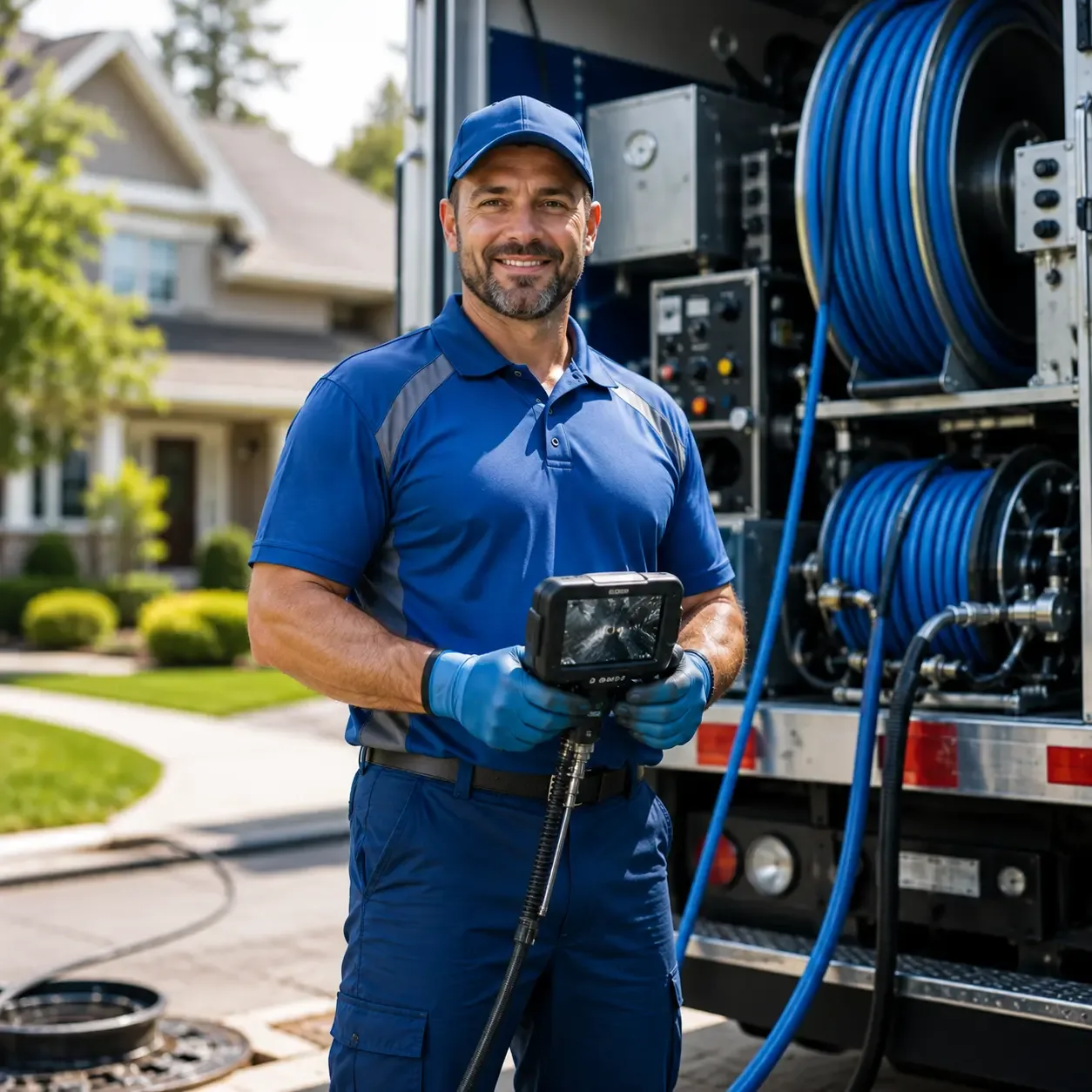 Local outdoor drain cleaning specialists in Brewster, OH